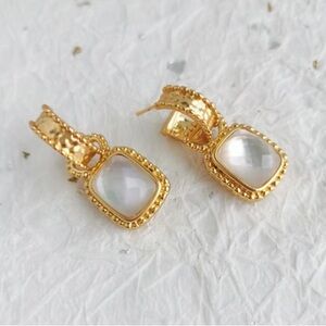 Julie Vos Gold Marbella Earrings